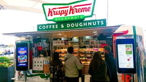 Outdoor Digital Screens for Krispy Kreme
