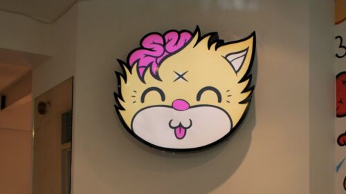 Custom Made Lightbox for Drop Dead Kitty