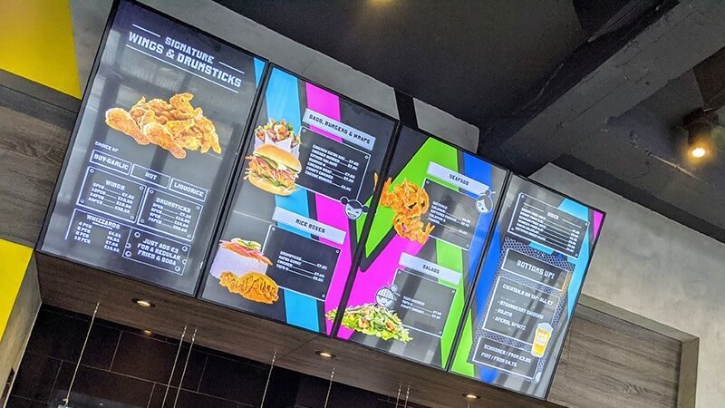 Cheap Digital Menu Boards