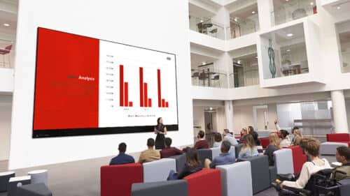 Presentation LED Video Wall Sales Meeting