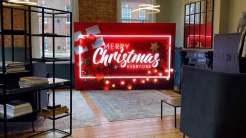 Print Animation Light Box Christmas