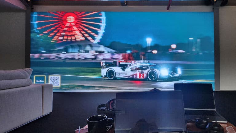 Print Animation Light Box with Race Car