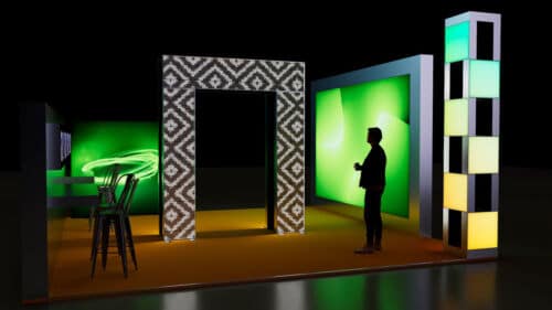 Print Animation Light Boxes Exhibition