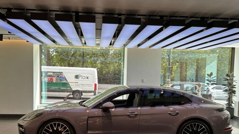 Print Animation Light Boxes for Porsche